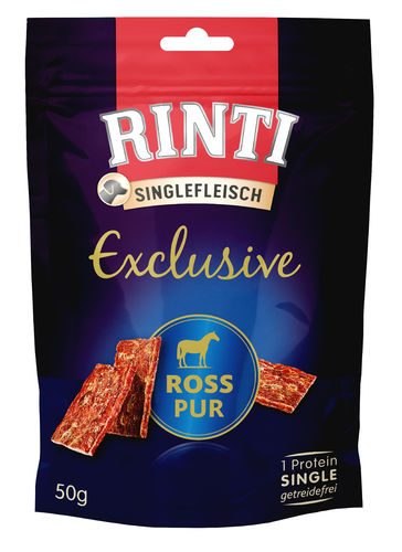 Rinti Singlefleisch Exklusiv Pur häst 50 g
