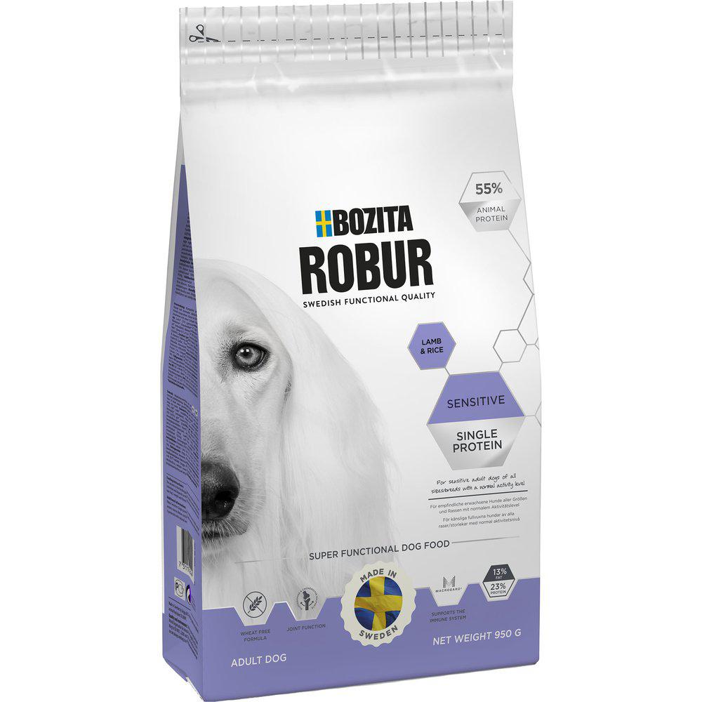 Bozita Robur Sensitive Single Protein Lamb 3 kg för hundar