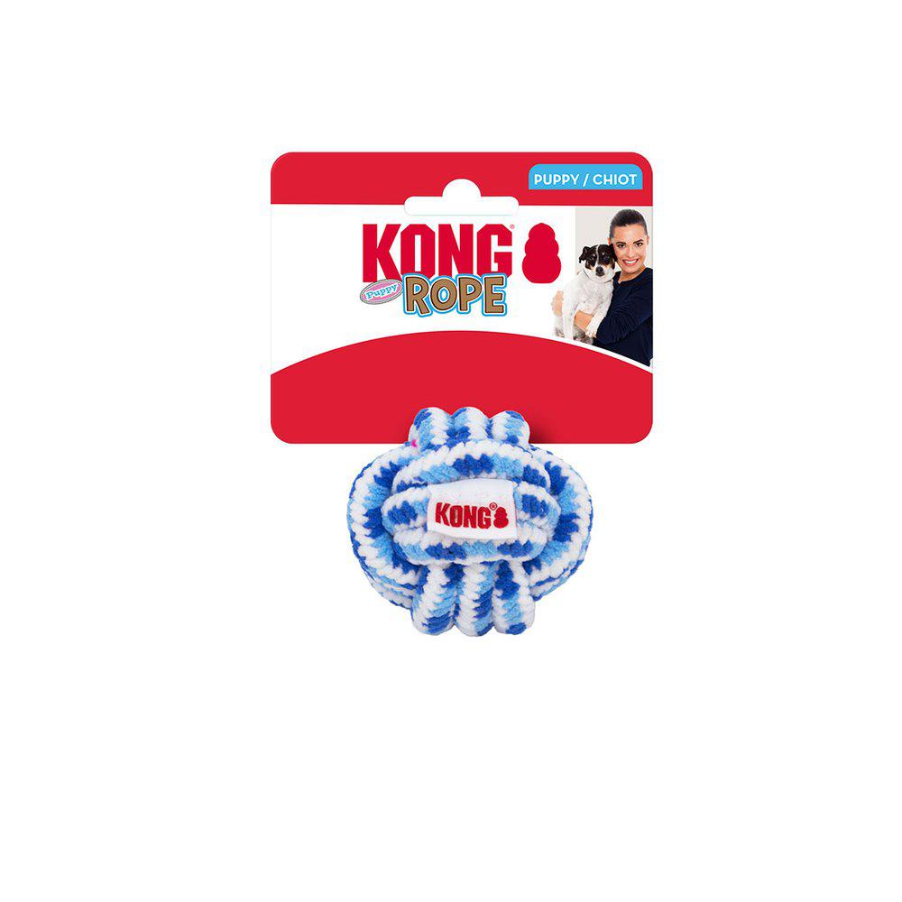 KONG Puppy Rope Ball L för valpar