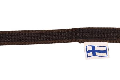 D&C Supergrip multifunktionskoppel med BGB-hake 2 m brun för hundar