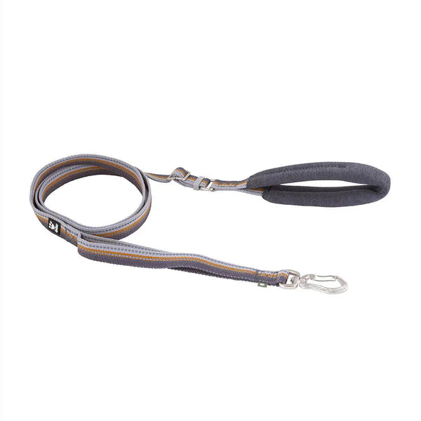 Hurtta justerbart koppel ECO grå 120-180 x 2 cm