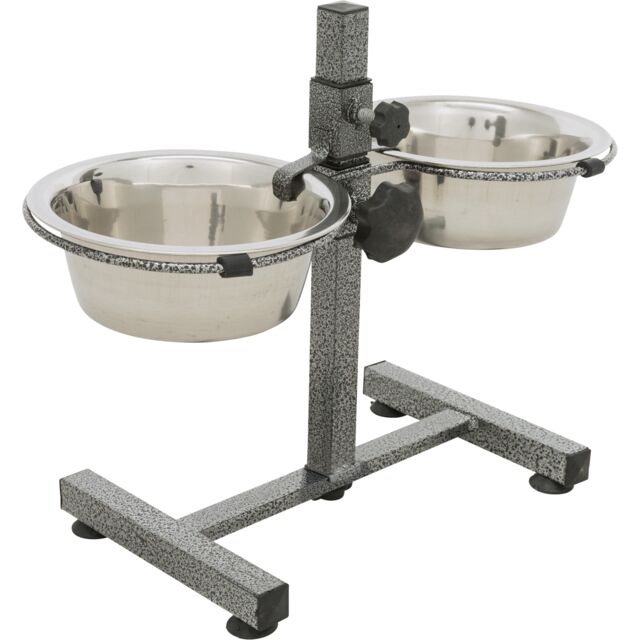 Trixie Justerbart matstativ 2 x 0,75 L
