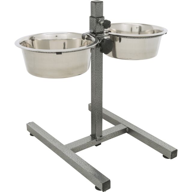 Trixie Justerbart matstativ 2 x 1,8 L

