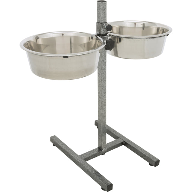 Trixie Justerbart matstativ 2 x 4,5 L
