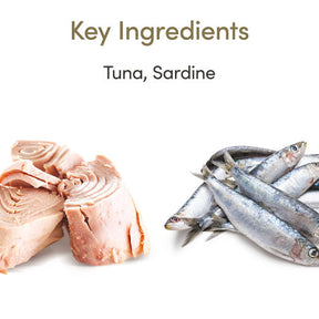 Applaws Senior konserv eakatele kassidele tuunikala ja sardiin 70 g