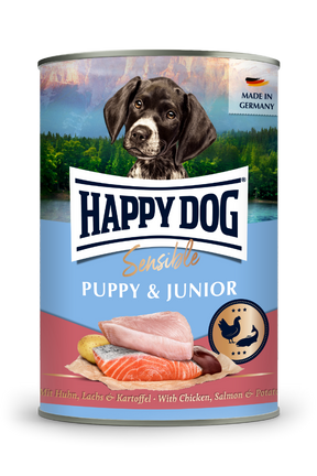 Happy Dog Sensible Puppy & Junior - Valpfoder 6 x 400 g