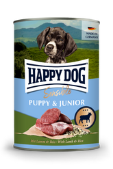 Happy Dog Sensible Puppy & Junior Can - Våtfoder för Valpar 6 x 400 g