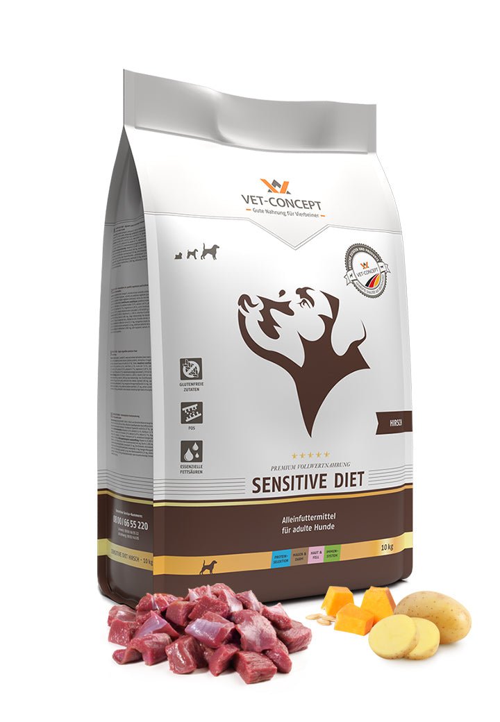 Vet Concept Sensitive Diet Hjort för hundar 10 kg