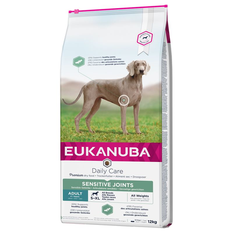 Eukanuba Canine Daily Care Sensitive Joints 12 kg för hundar