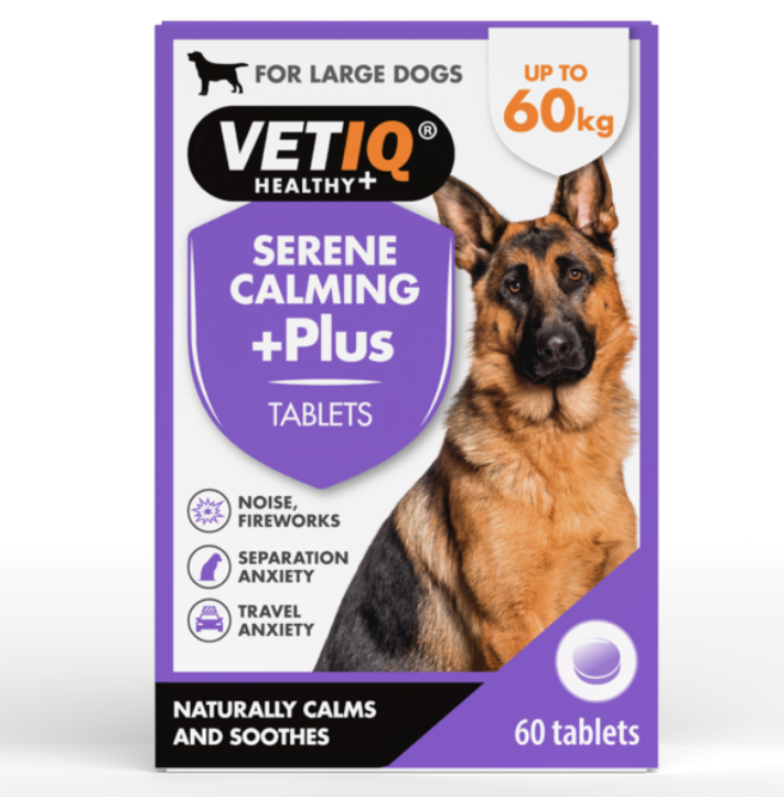 Serene Calming +Plus för hundar 60 tabletter
