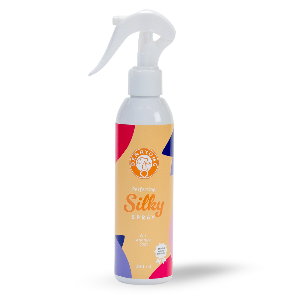BERRYOMG Perfecting Silky Spray väljaloputust mittevajav palsam koertele 200 ml
