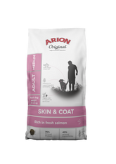 Arion Skin & Coat Medium Fisk 12 kg för hundar