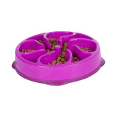 Outward Hound Fun Feeder Slo-Bowl matskål – Lila M