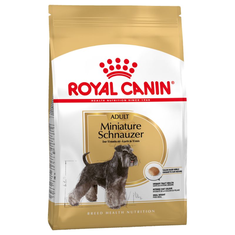 Royal Canin Miniature Schnauzer Adult 3 kg för hundar