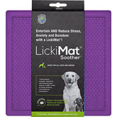 LickiMat Soother lila 20 x 20 cm för hundar