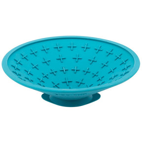 LickiMat Splash slickskål med sugpropp turkos 19 cm