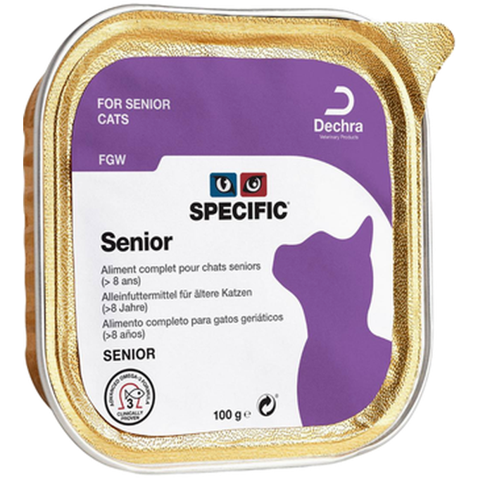 Specifik FGW Senior för katter 100 g SMAK-PACK
