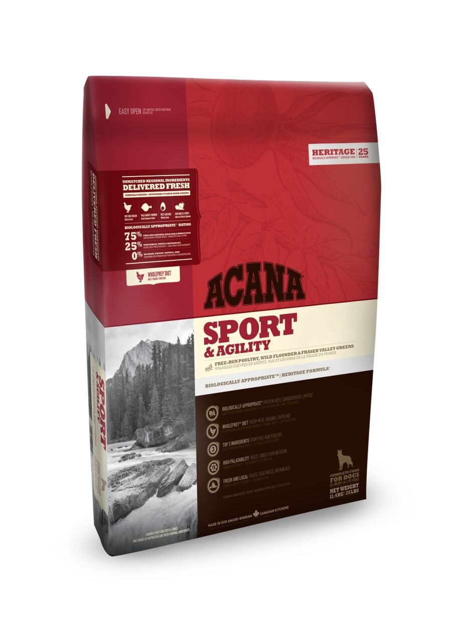 Acana Sport & Agility Dog 11,4 kg för hundar