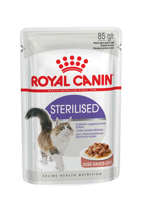 Royal Canin Sterilised Gravy Adult våtfoder för katt 12 x 85 g