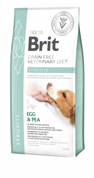 Brit Struvite Egg & Pea Dog