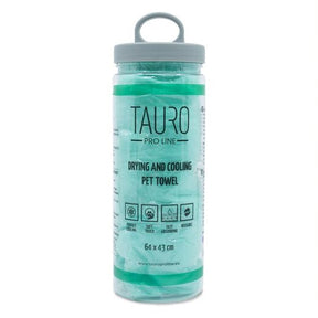 Tauro Pro Line kylande torkhandduk grön