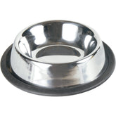 Trixie Steel bowl with anti-slip feature 0.45 L