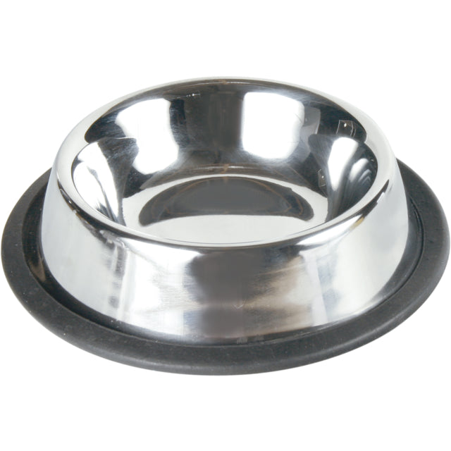 Trixie Steel bowl with anti-slip 0.2