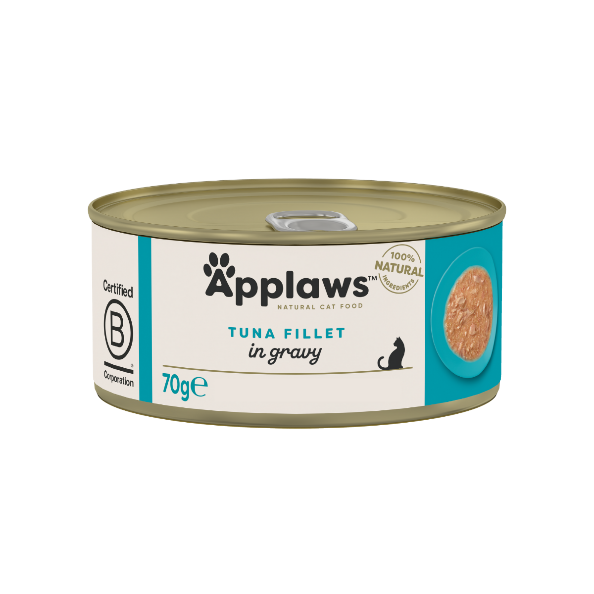 Applaws Adult Tuna Fillet in gravy 24 x 70 g