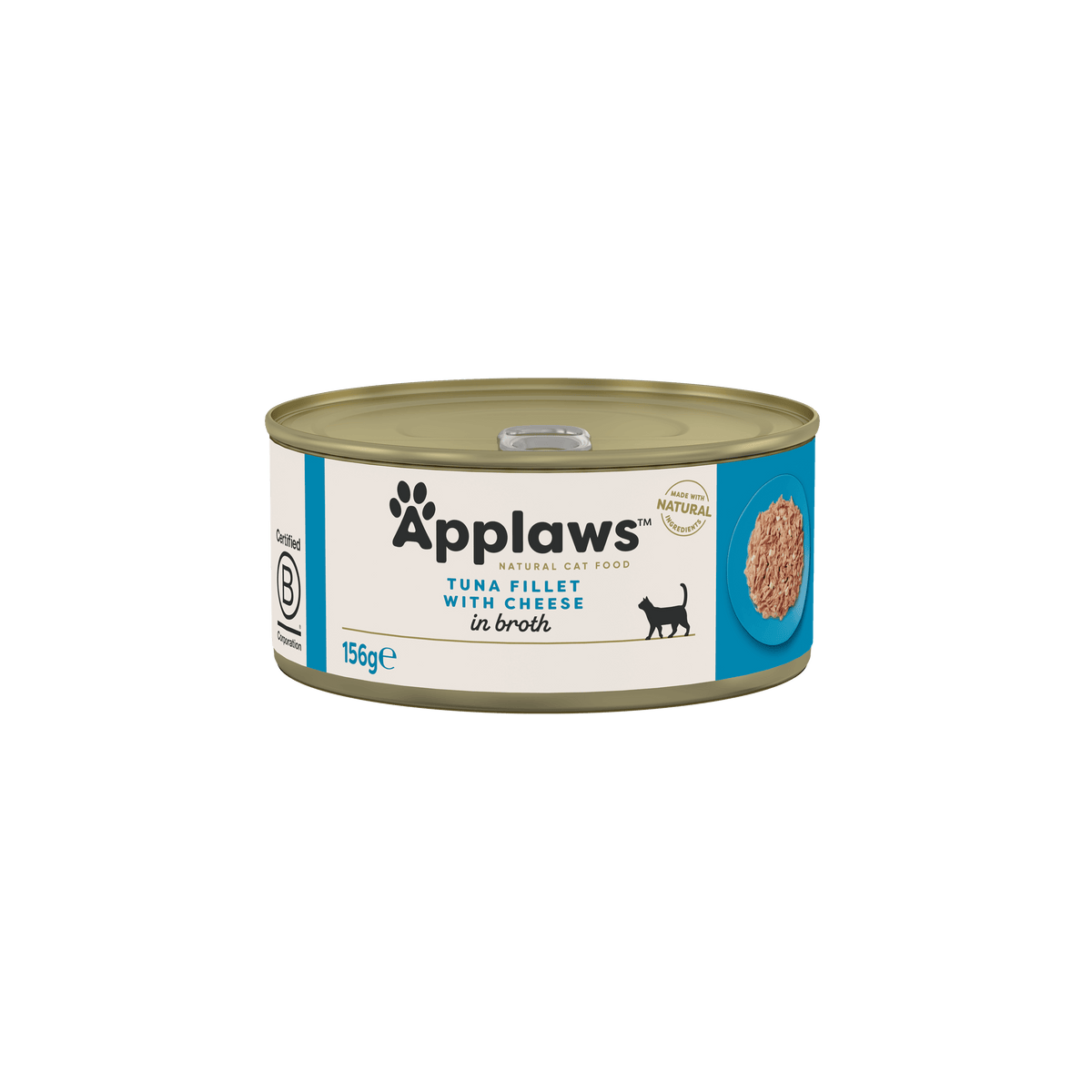 Applaws Adult konserv kassidele tuunikala juustuga 156 g