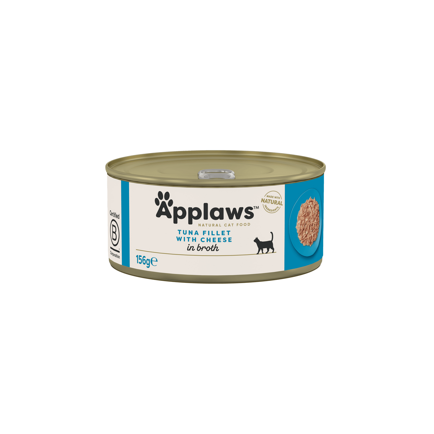 Applaws Cat Tuna Fillet & Cheese  156 g