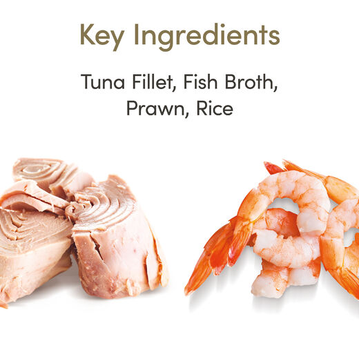 Applaws Cat Tonfiskfilé & Räka Burk 24 x 70 g för katter