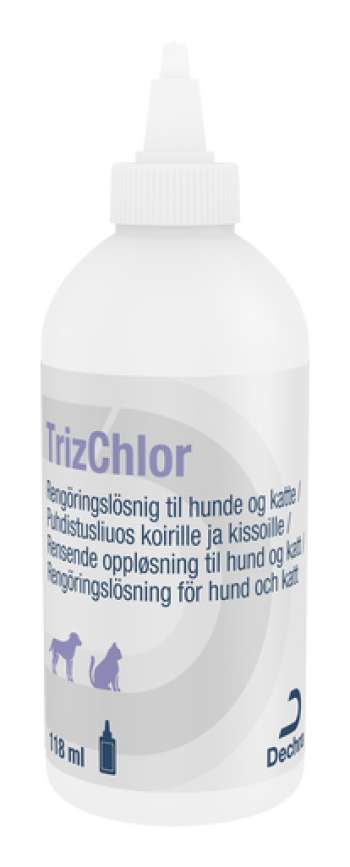 TrizChlor rengöringslösning 118 ml för katter och hundar