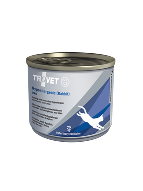 Trovet RRD Hypoallergen kanin för katter 6 x 200 g 