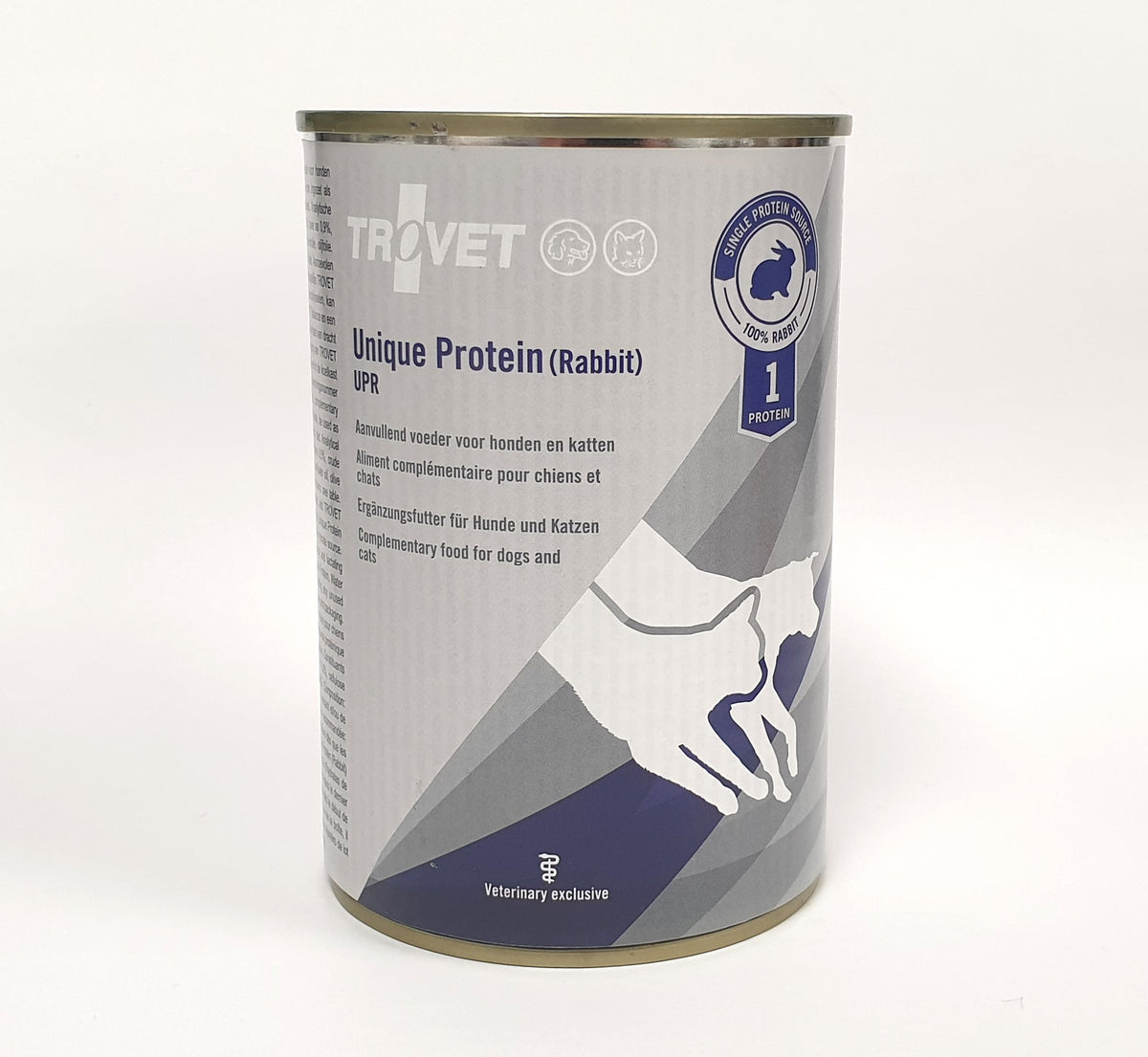 Trovet Unique Protein UPR kanin för katter och hundar 6 x 400 g
