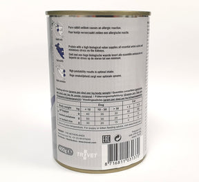 Trovet Unique Protein UPR kanin för katter och hundar 6 x 400 g
