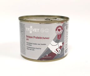 Trovet Unique Protein UPT kalkon för katter och hundar 6 x 200 g 
