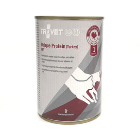 Trovet Unique Protein UPT kalkon 400 g för hundar och katter