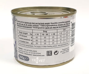 Trovet Unique Protein UPV-hjort för katter och hundar 6 x 200 g 
