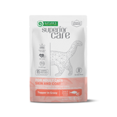 Nature's Protection Superior Care Skin & Coat tonfisk & räkor topper för katter 70 g