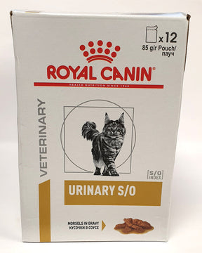 Royal Canin Veterinary Diets Urinary S/O Morcels in Gravy Pouch 12x85g våtfoder för katt