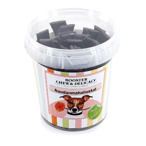 Booster Chew & Delicacy Vomstrimlor 500 g för hundar