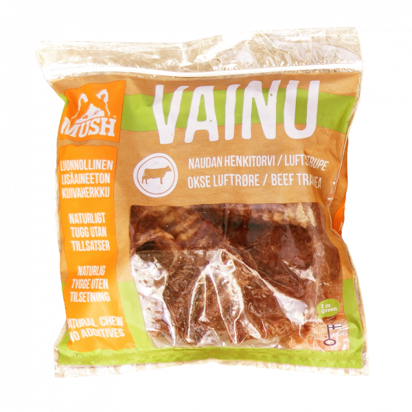 MUSH Vainu nötstrupe 200 g för hundar