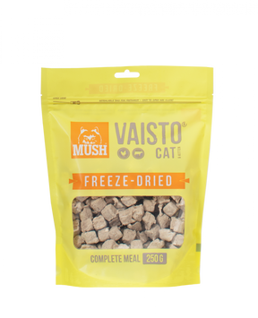 MUSH Vaisto Cat gul frystorkad (kyckling-nöt) 250 g för katter