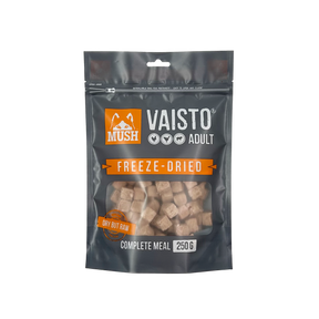 MUSH Vaisto grå frystorkad (kyckling-kalkon-lamm)