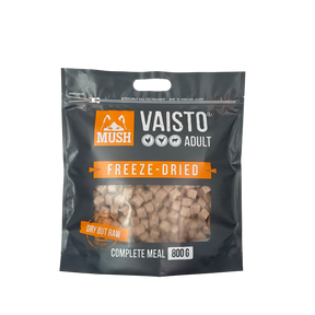 MUSH Vaisto grå frystorkad (kyckling-kalkon-lamm)