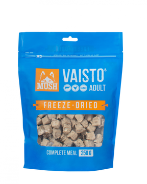 MUSH Vaisto blå frystorkad (nöt-kalkon-lax) 250 g för hundar