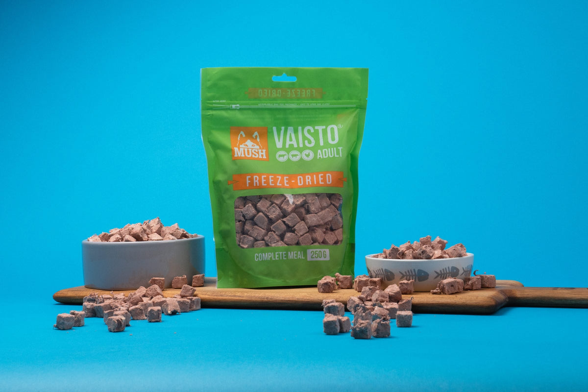 MUSH Vaisto grön frystorkad (nöt-gris-kyckling)