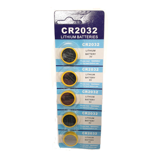 Batteri CR2032 för Orbiloc Dual lampa 3V 5 st