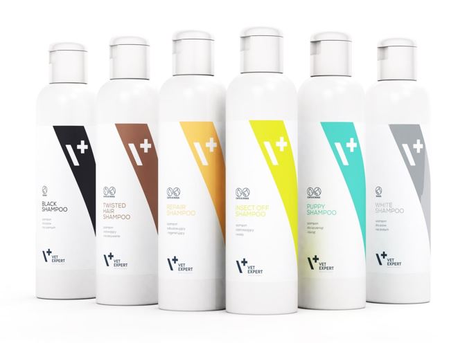 VetExpert Black Shampoo 250 ml för hundar