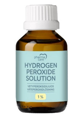 Pharmacare väteperoxidlösning 1% 100 ml